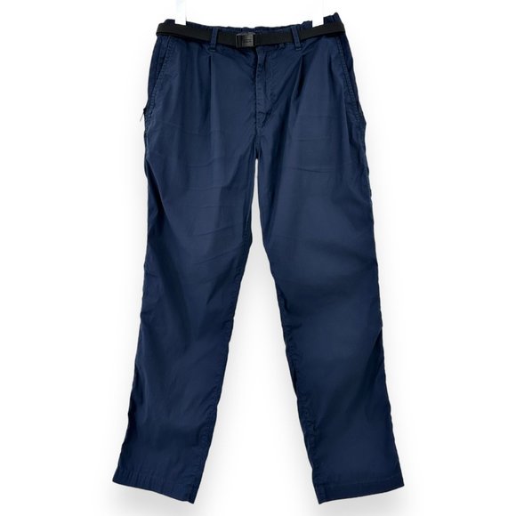 Journal Standard Japan Navy Blue Buckled Casual Pants - Picture 1 of 8